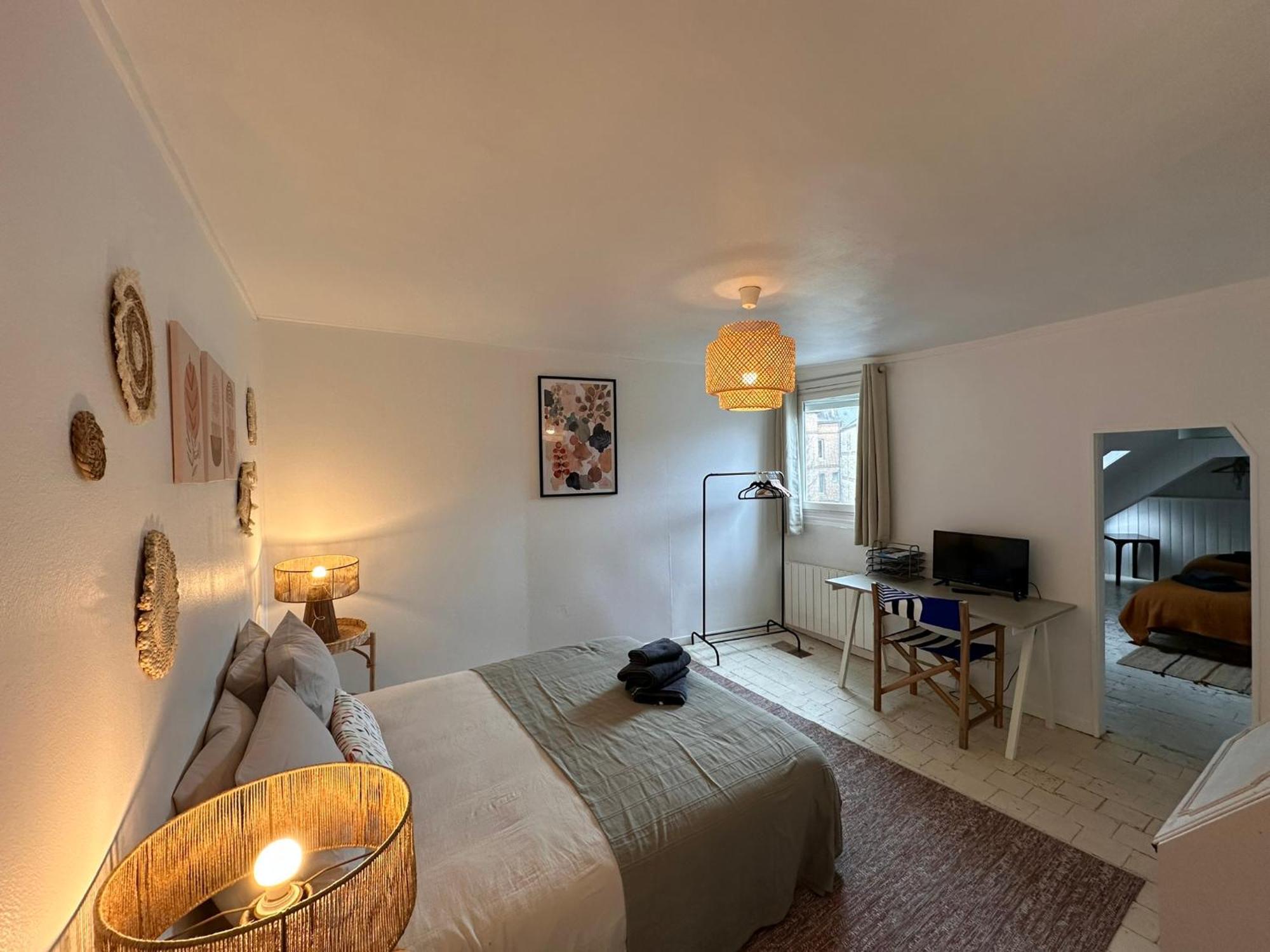 Large Apartment In City Center Honfleur Exterior foto