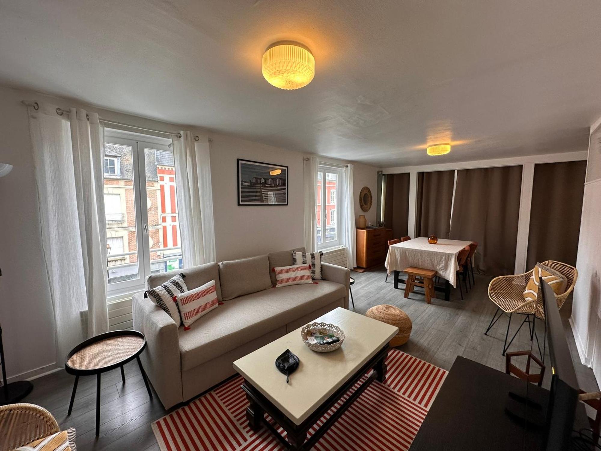 Large Apartment In City Center Honfleur Exterior foto